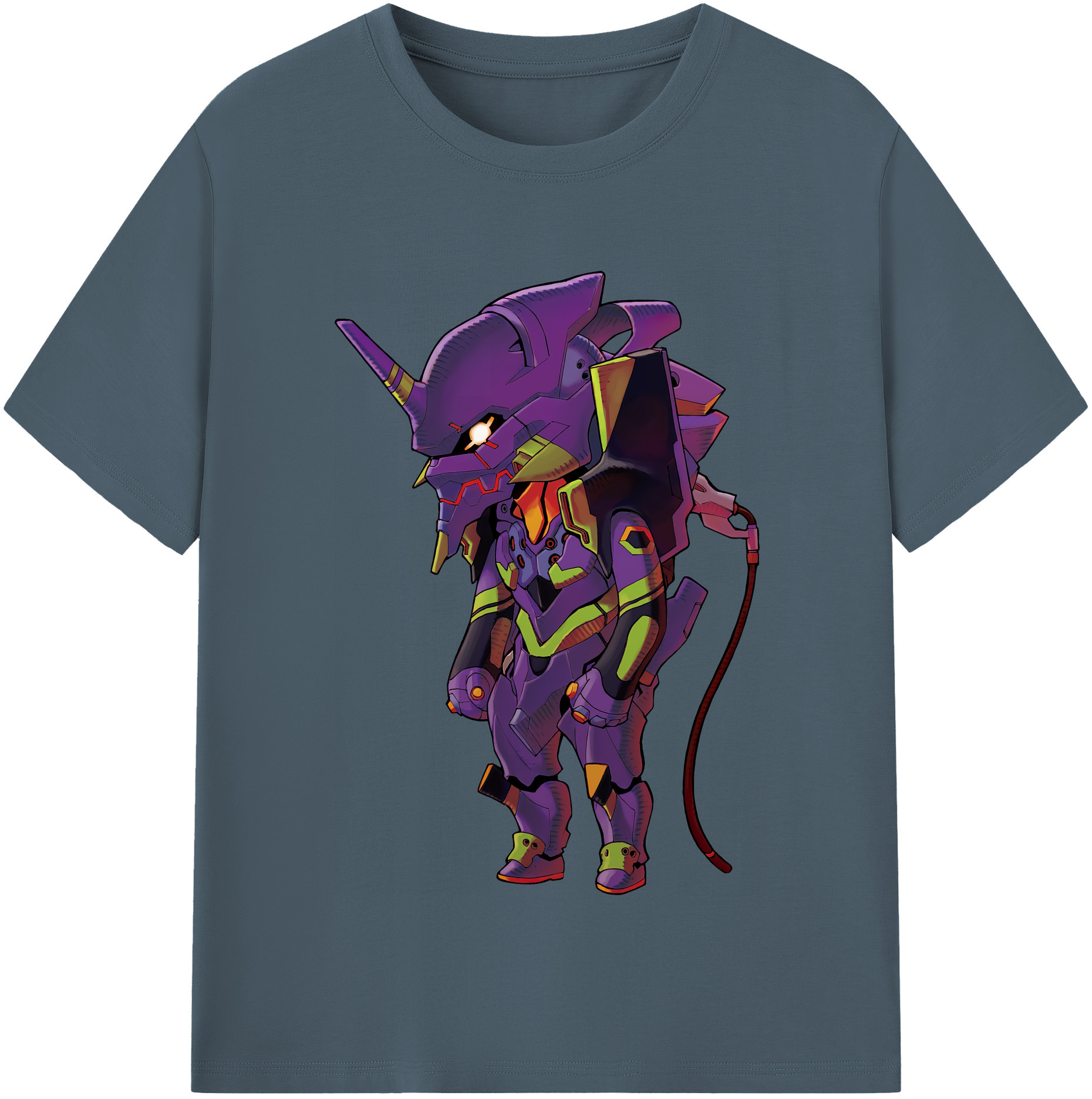 （画像用） EVA 新世紀エヴァンゲリオン 綿100％半袖Tシャツ（フロントプリント）